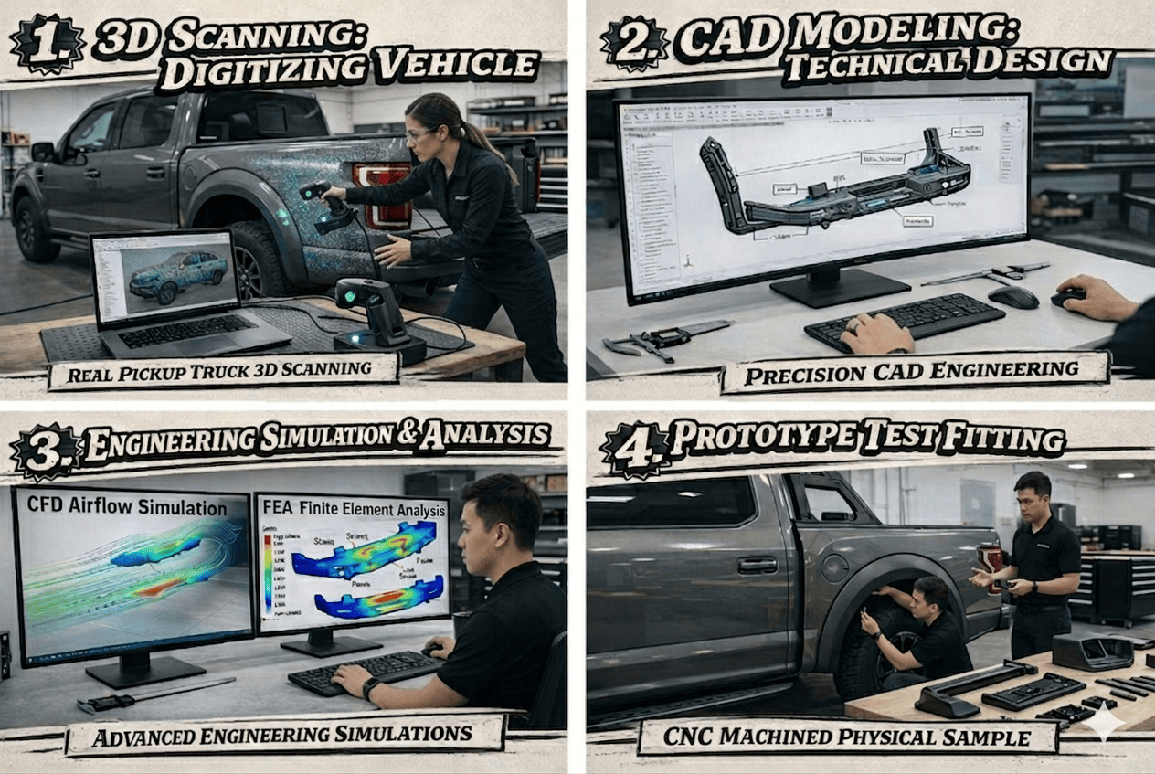 Ford Ranger Raptor Stress Analysis