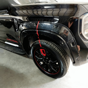 Wide-Body Wheel Arch Fender Flares | OE-Style Matte Black Protection for Ford Ranger T9 (2022-2023)