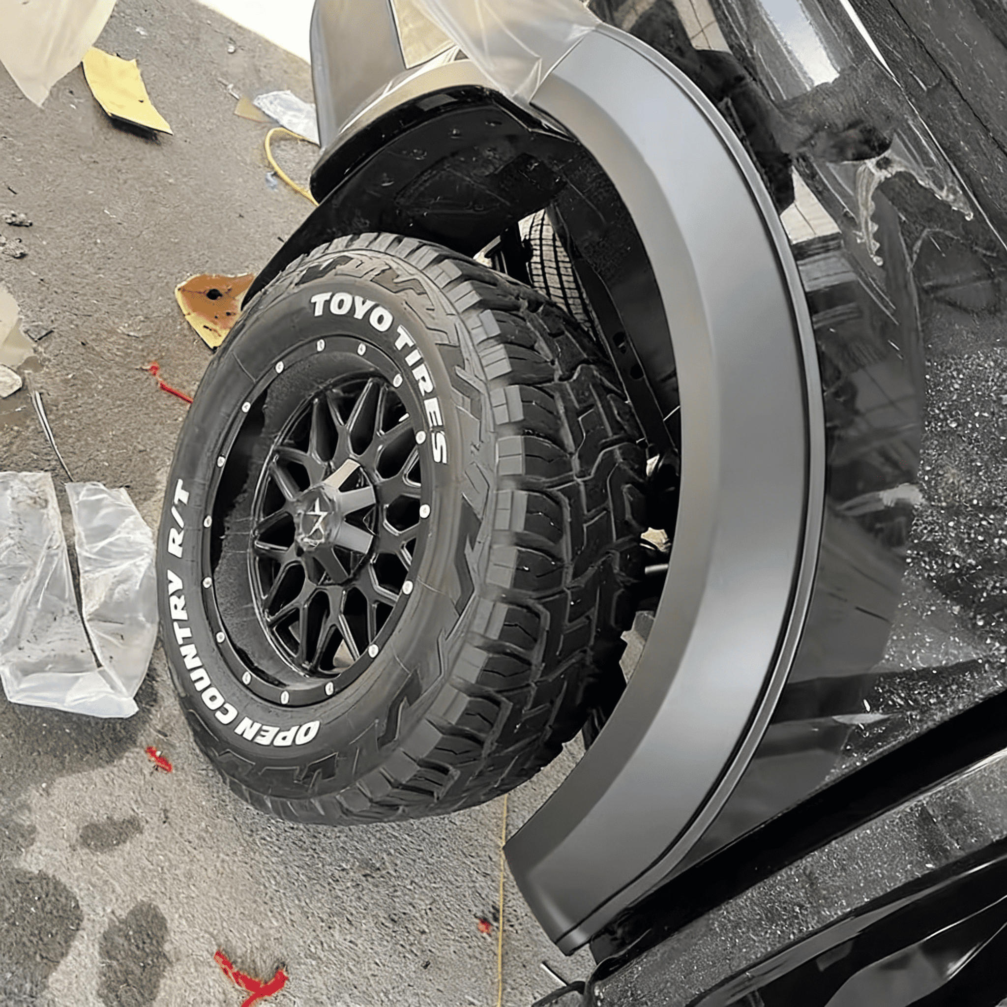 Bolt-Style Wide-Body Fender Flares | Rugged Off-Road Arch Protectors for Ford Ranger T9 (2022-2023) XLT Wildtrak Sport