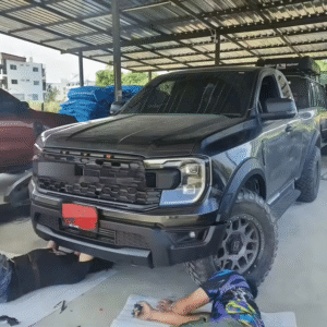 Full Raptor-Style Body Kit Conversion | Front Bumper & Grille Upgrade for Ford Ranger T9 (2022-2023) XL XLS XLT Sport Wildtrak