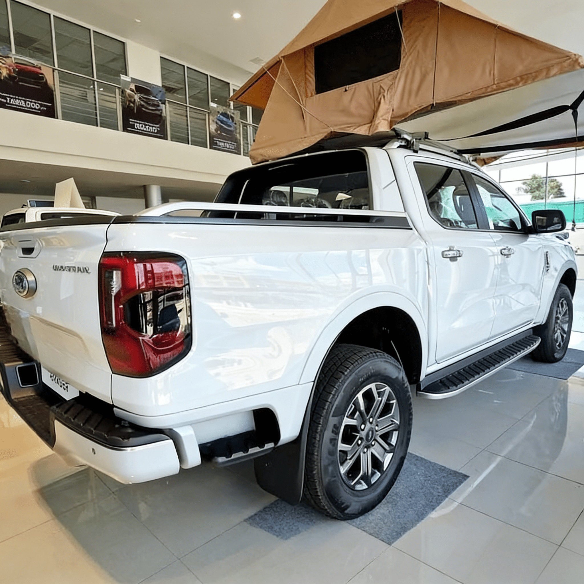 Aerodynamic ABS Sports Roll Bar | Premium Styling Bed Bar for Ford Ranger T9 (2022-2023) XL XLS XLT Sport Wildtrak