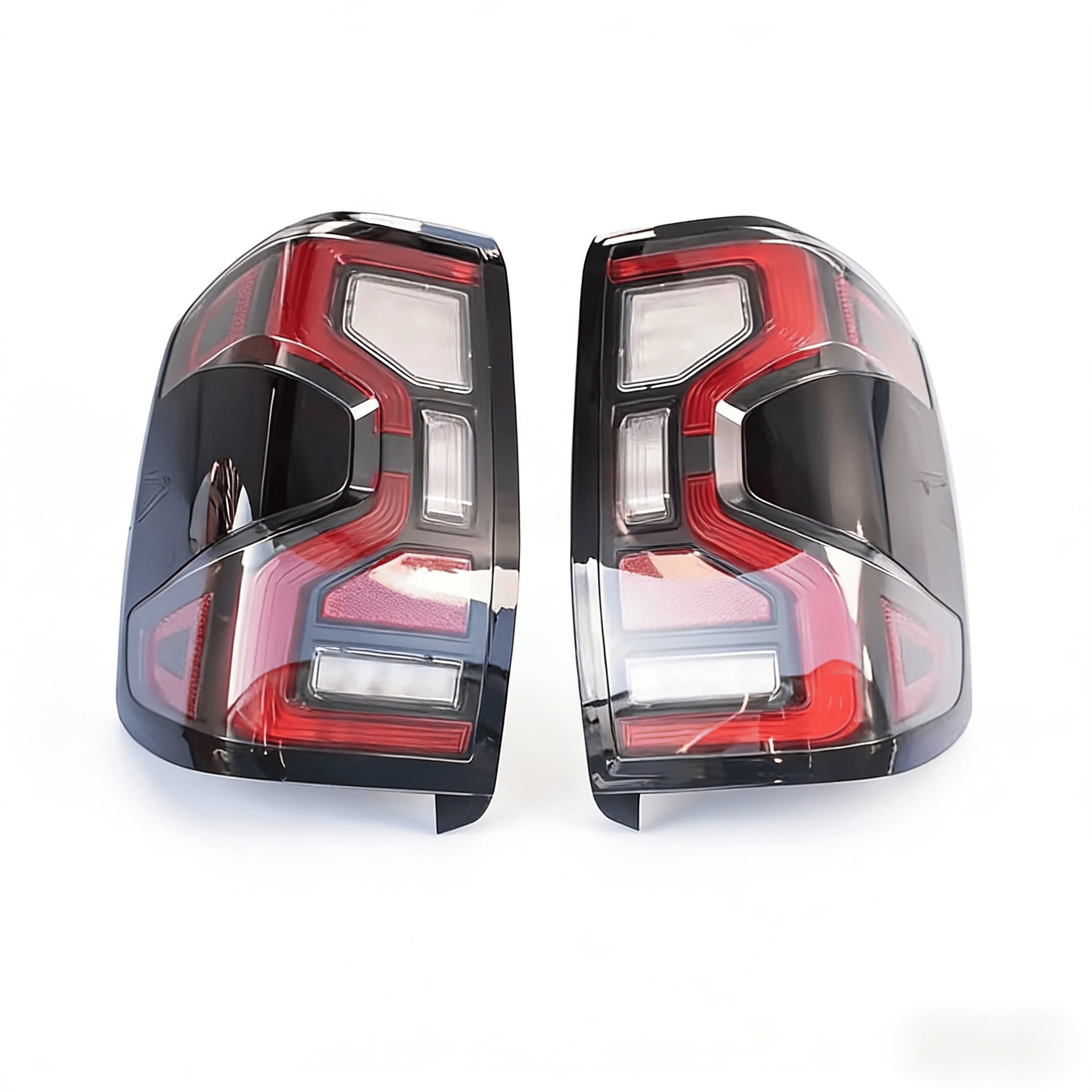 Full LED Smoked Tail Light Assembly | Dynamic Performance Rear Lamps for Ford Ranger T9 (2022-2023) XL XLS XLT Sport Wildtrak