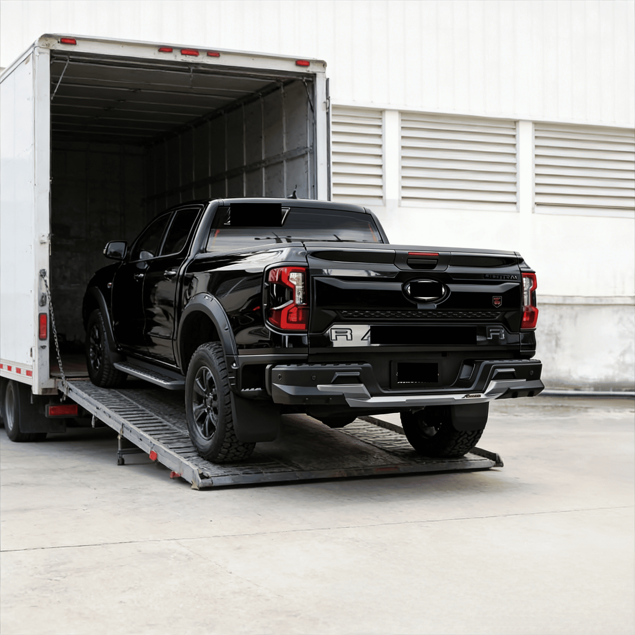 Rear Tailgate Cladding Trim Panel | Aggressive Tailgate Protector for Ford Ranger T9 (2022-2023) XL XLS XLT Sport Wildtrak