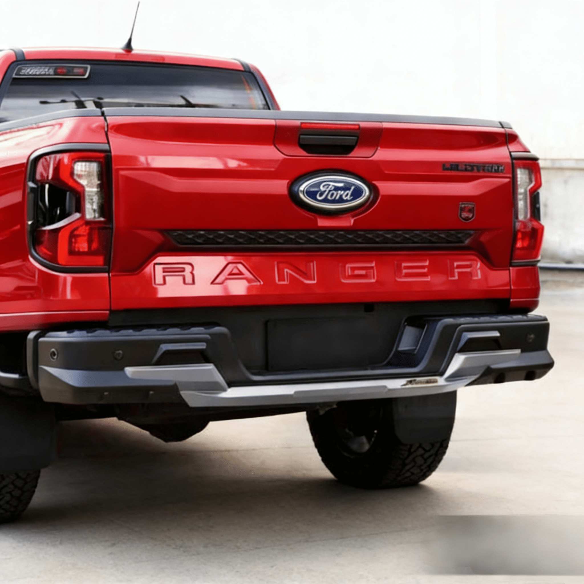 Rear Bumper Protective Guard & Trim Cover | Tailored for Ford Ranger T9 (2022-2023) XL XLS XLT Sport Wildtrak